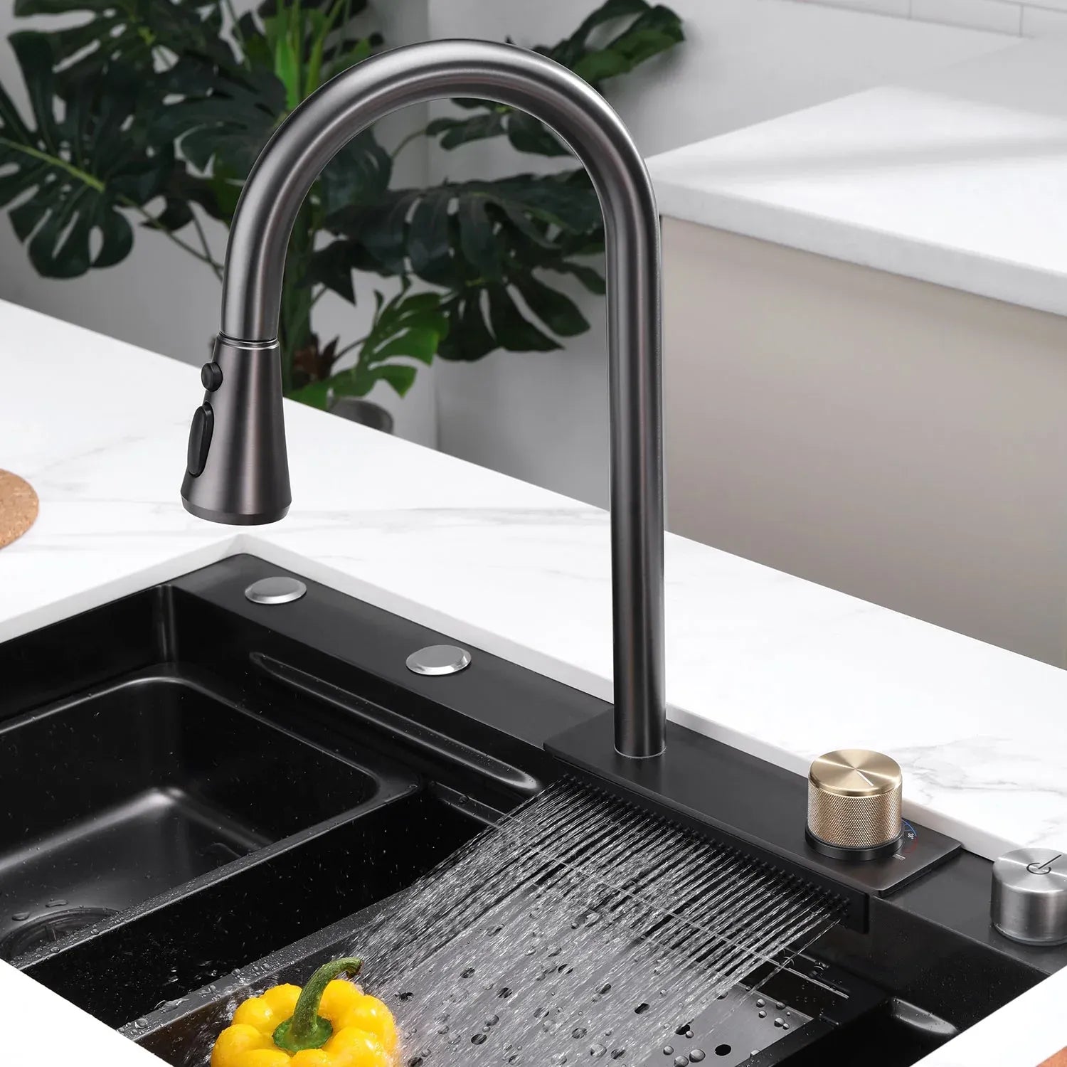 waterfall faucet