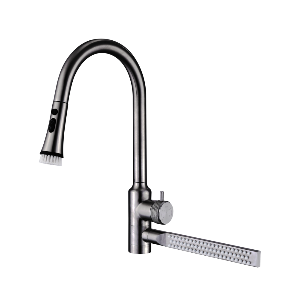 kitchen sink faucet with sprayer