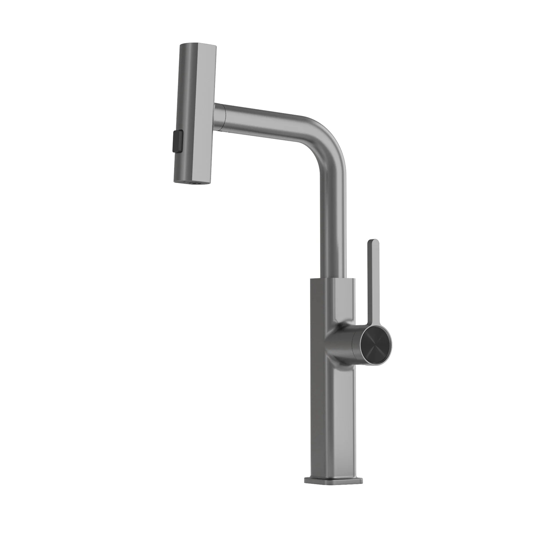 Elyseeaqua Waterfall & Pull-Out Kitchen Faucet Grey