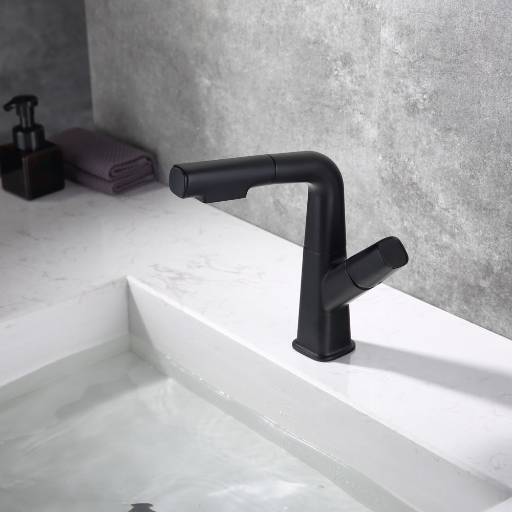 Elyseeaqua Pull-Out Lifting Basin Faucet