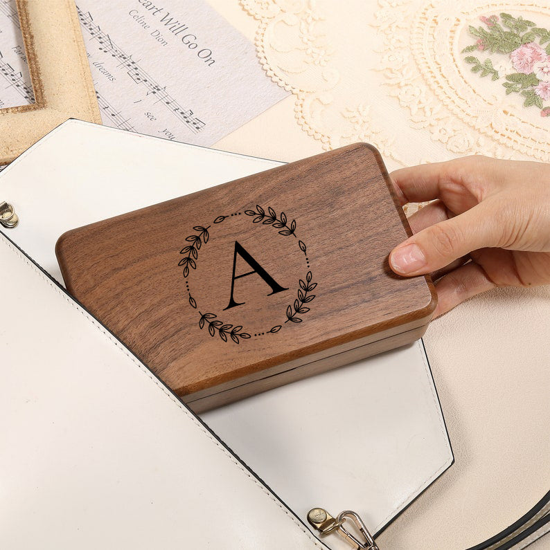 Custom Carved Wooden Jewelry Boxes