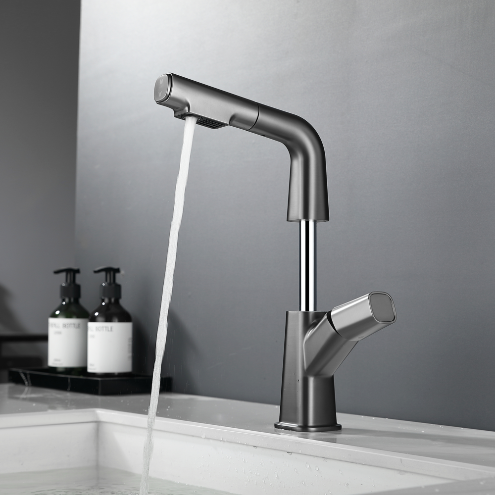 Elyseeaqua Pull-Out Lifting Basin Faucet