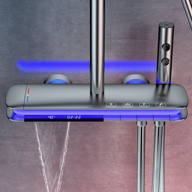 thermostatic shower system