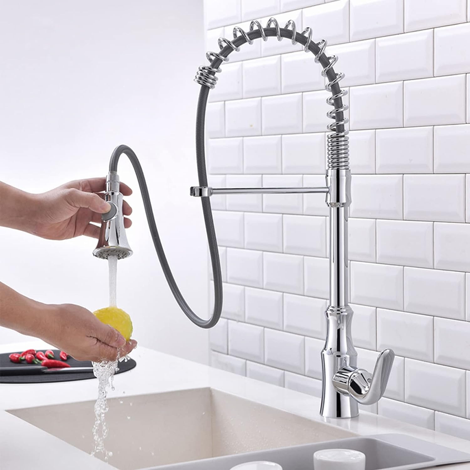 3 function kitchen faucet