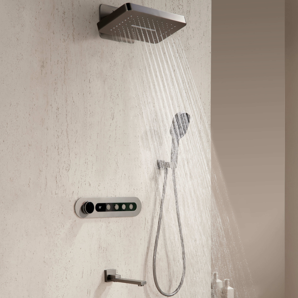 concealed shower system