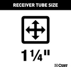 1 Trailer Hitch with Ball Mount