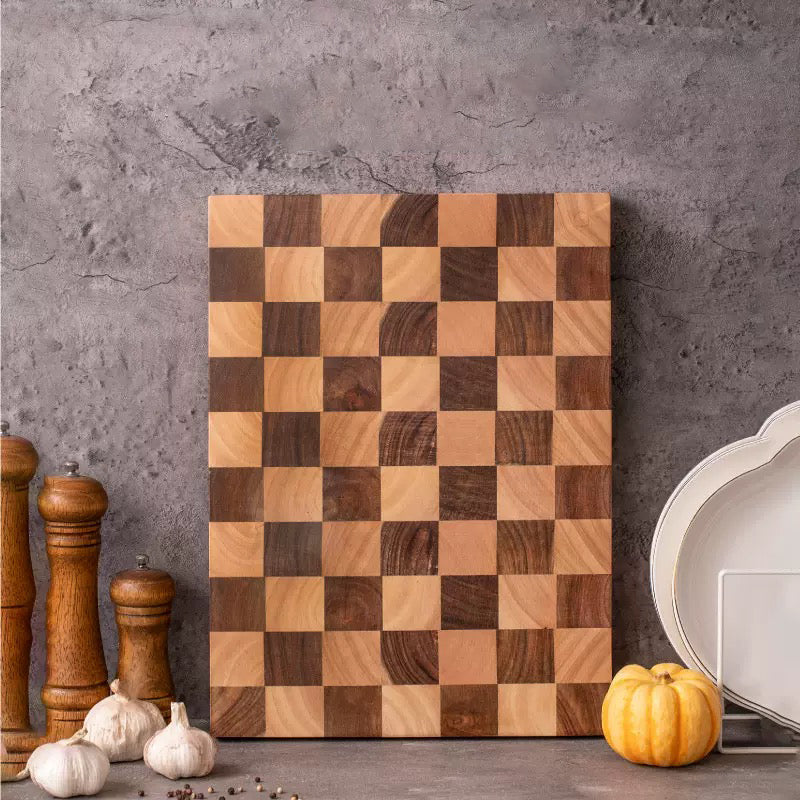 Personalized carved acacia wood cutting board, Mother's Day gift