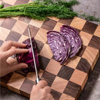 Personalized carved acacia wood cutting board, Mother's Day gift