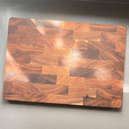 Personalized Walnut Cutting Board,Engraved Cutting Boards with Non-slip Rubber Feet