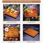 Personalized Custom Engraved Bamboo Cutting Board - Elyseeaqua
