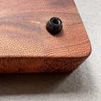 Personalized Walnut Cutting Board,Engraved Cutting Boards with Non-slip Rubber Feet