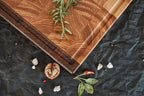 Personalized carved acacia wood cutting board, Mother's Day gift